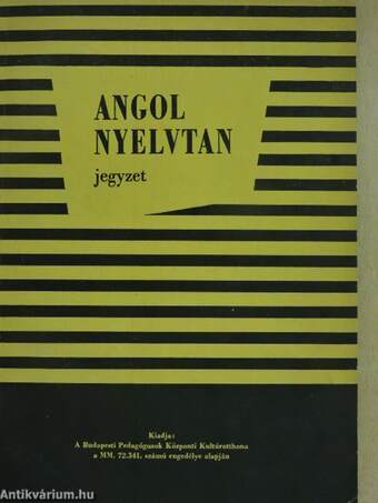 Angol nyelvtan