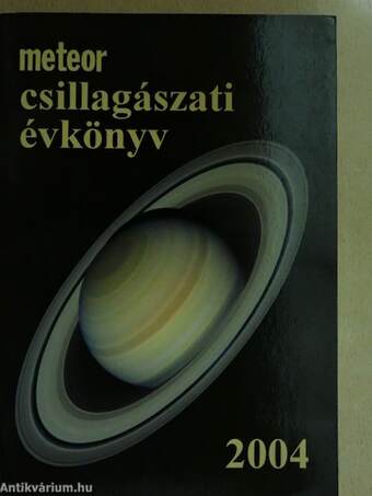 Meteor csillagászati évkönyv 2004