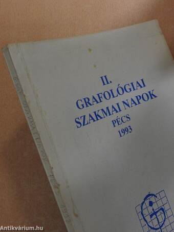 II. grafológiai szakmai napok