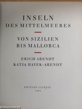 Inseln des Mittelmeeres