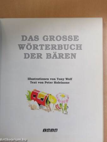 Das Grosse Wörterbuch der Bären