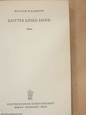 Gottes Linke Hand