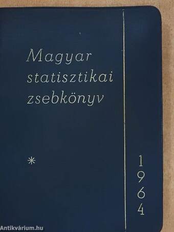 Magyar statisztikai zsebkönyv 1964.
