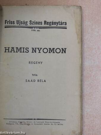 Hamis nyomon