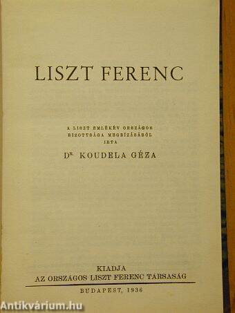 Liszt Ferenc