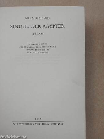 Sinuhe der Ägypter