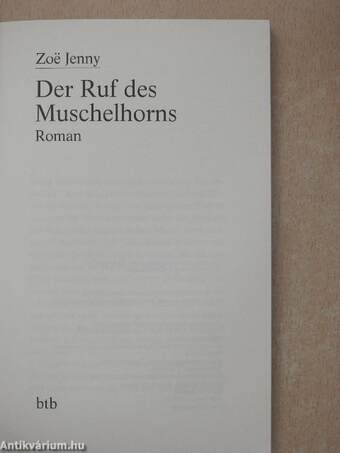 Der Ruf des Muschelhorns