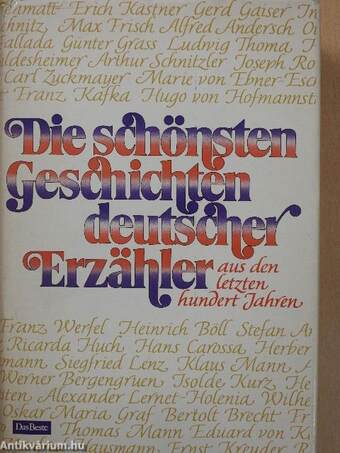 Die schönsten Geschichten deutscher Erzähler 1-2
