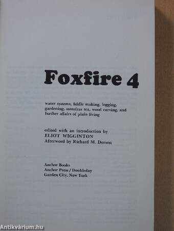 Foxfire 4