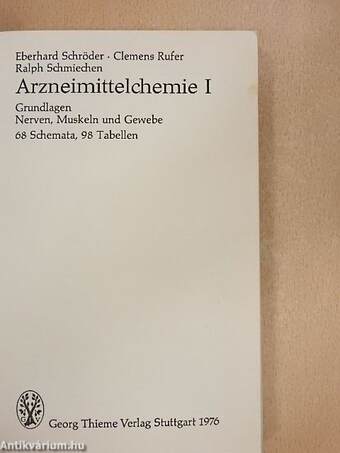 Arzneimittelchemie I.