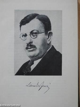 Dr. Landler Jenő, a védőügyvéd (dedikált példány)