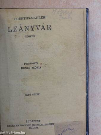 Leányvár I-II./Kitty Európában