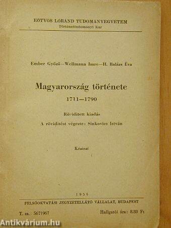 Magyarország története 1711-1790