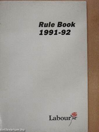 Rule Book 1991-92