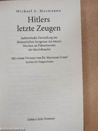 Hitlers letzte Zeugen