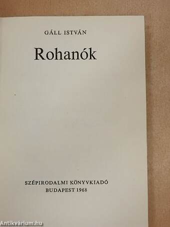 Rohanók