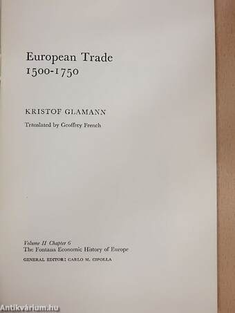 European Trade 1500-1750