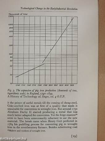 Technological Progress and the Industrial Revolution 1700-1914