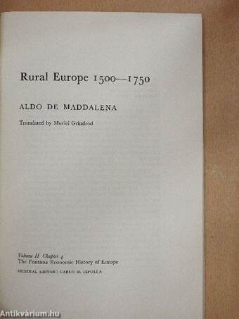 Rural Europe 1500-1750