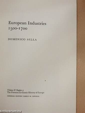 European Industries 1500-1700