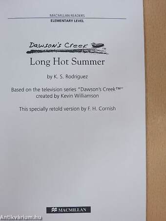 Dawson's Creek: Long Hot Summer - 2 CD-vel