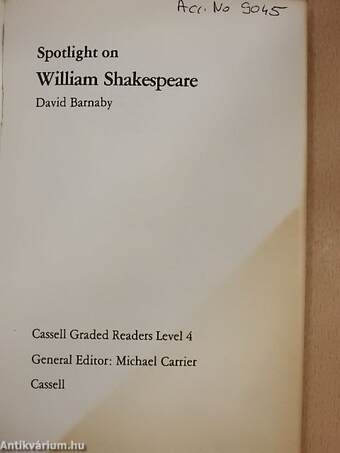 Spotlight on William Shakespeare