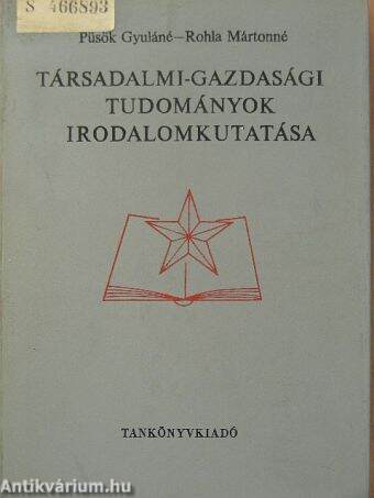 Társadalmi-gazdasági tudományok irodalomkutatása