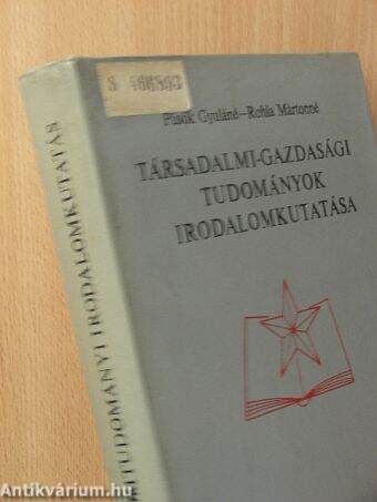 Társadalmi-gazdasági tudományok irodalomkutatása