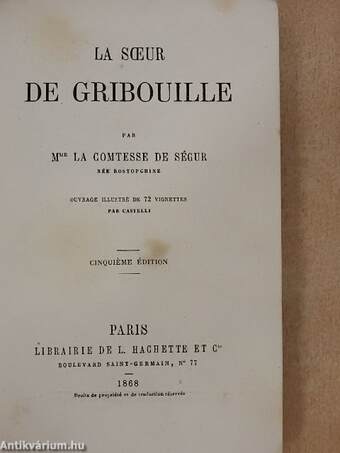 La soeur de Gribouille