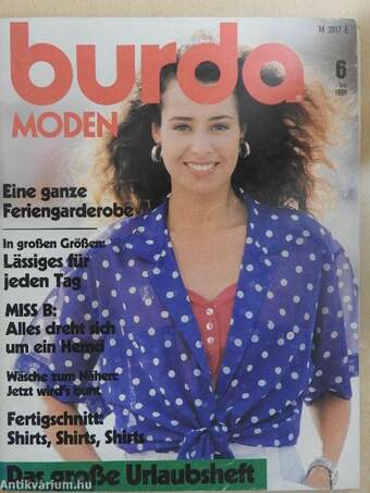 Burda Moden Juni 1989