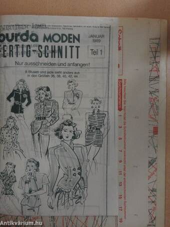 Burda Moden Januar 1989