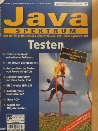 JavaSpektrum Dezember/Januar 2005