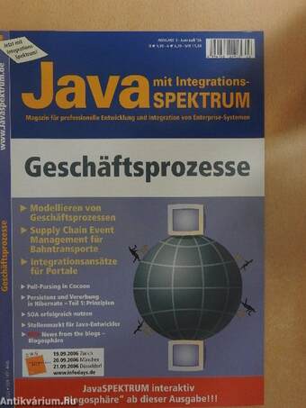 JavaSpektrum mit Integrations Juni/Juli 2006