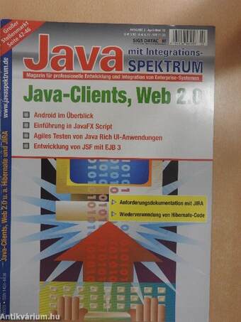 JavaSpektrum mit Integrations April/Mäi 2008