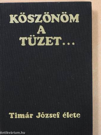 Köszönöm a tüzet...