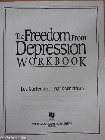 The Freedom From Depression - Workbook