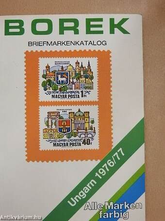 BOREK Briefmarken-Katalog Europa - Ungarn