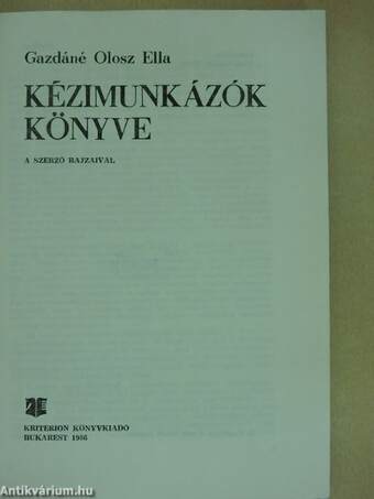 Kézimunkázók könyve