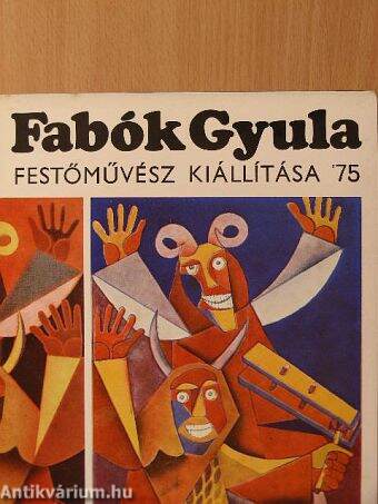 Fabók Gyula festőművész kiállítása '75