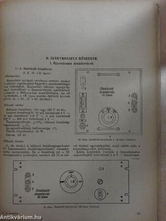 A vezetékes hiradástechnikában alkalmazott műszerek ismertetése és kezelése