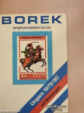 BOREK Briefmarkenkatalog - Ungarn 1979/80