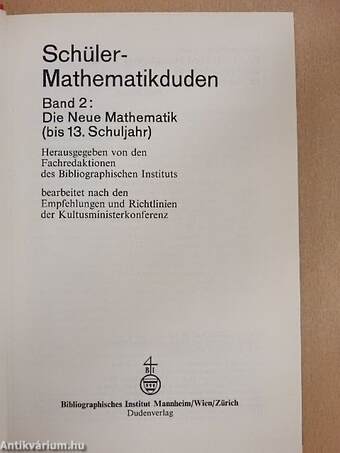 Schüler-Mathematikduden 2.