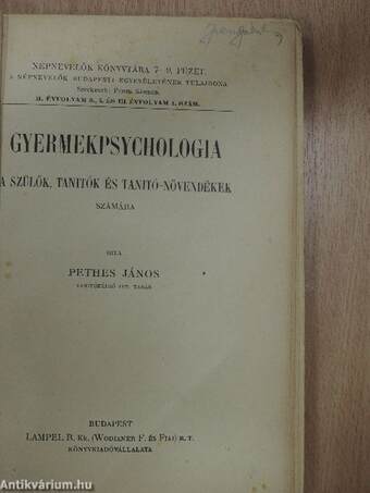 Gyermekpsychologia