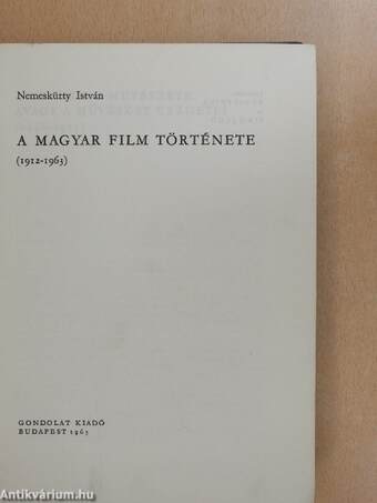 A magyar film története