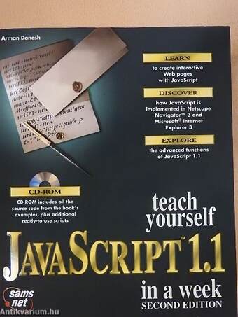 Teach Yourself Javascript 1.1 in a Week - CD-vel