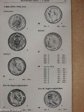Münzenkatalog Deutschland