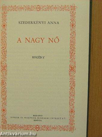 A nagy nő