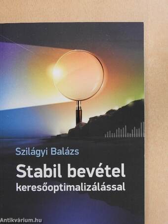 Stabil bevétel keresőoptimalizálással