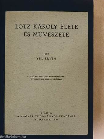 Lotz Károly élete és művészete