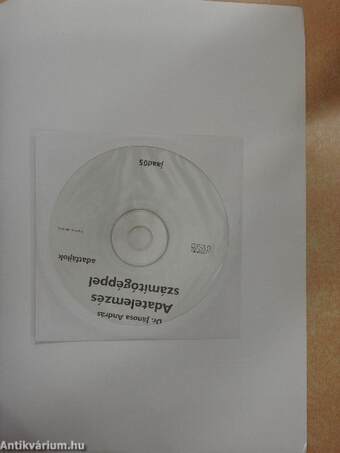 Adatelemzés számítógéppel - CD-vel